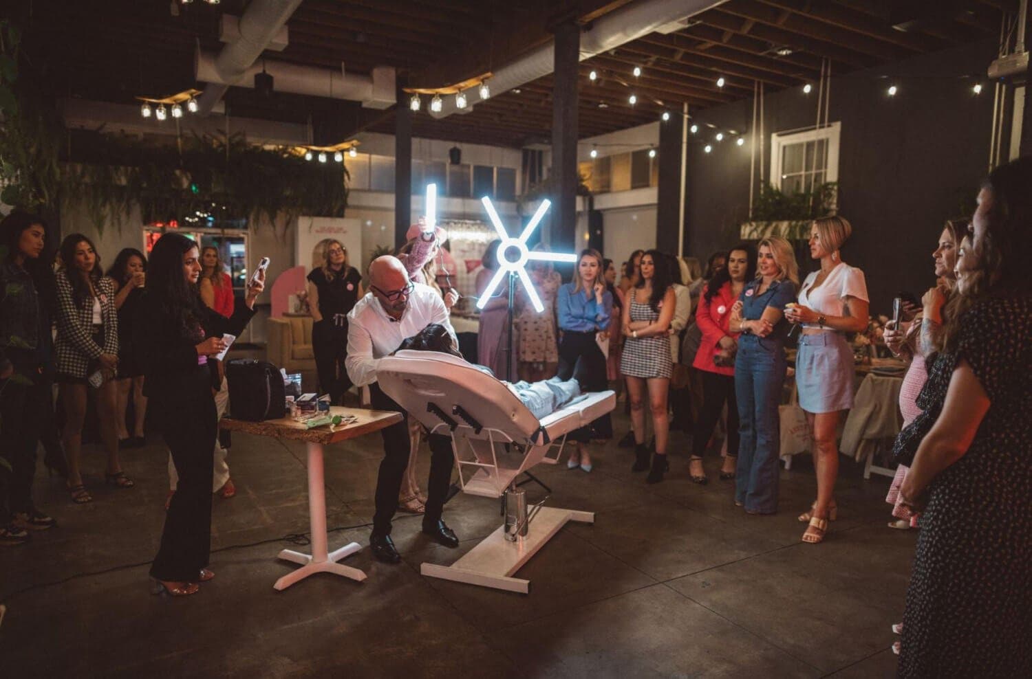 aesthetic injectors live Daxxify injection treatment