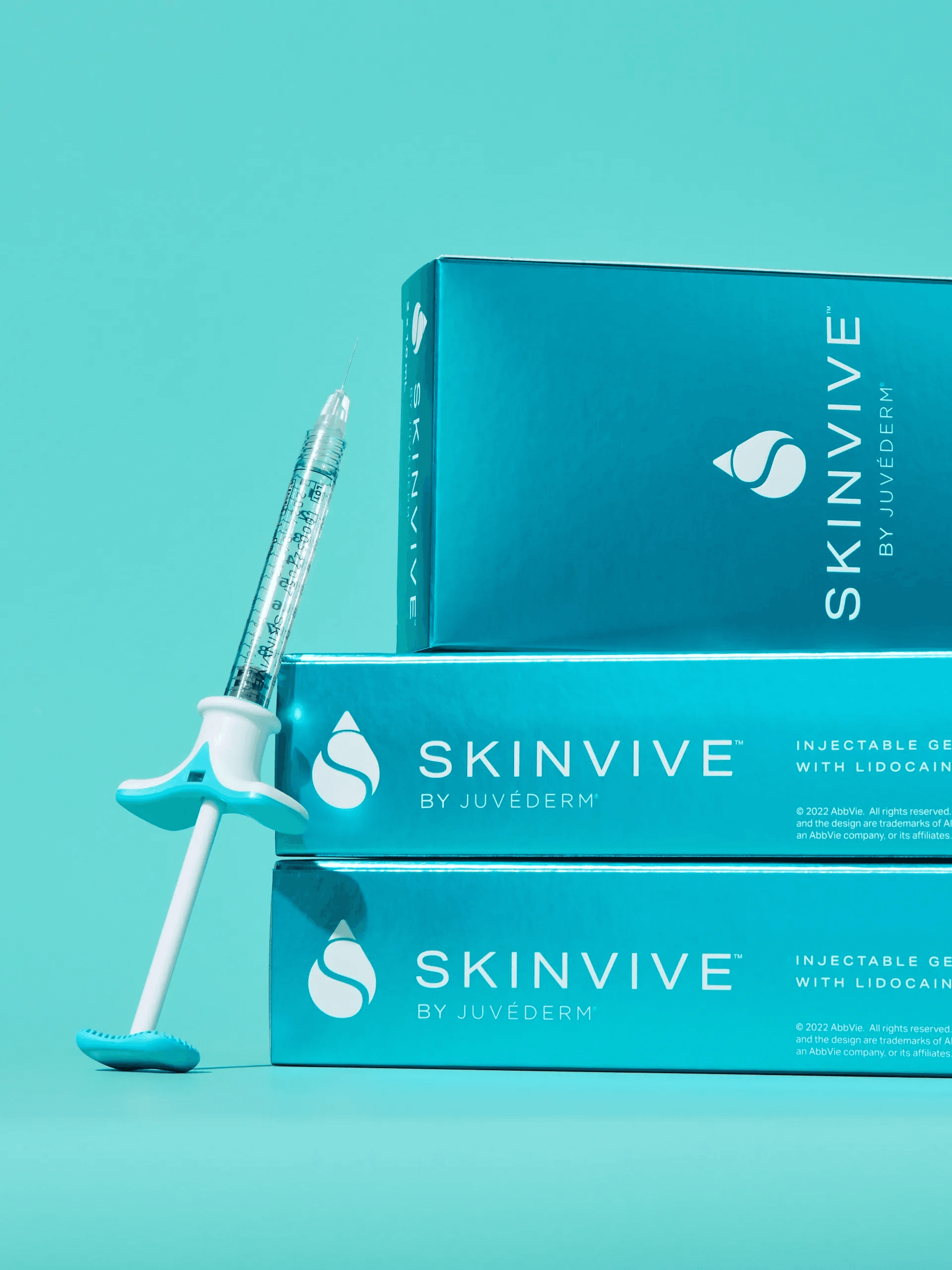 blue skinvive boxes